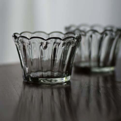 型吹きリンカ小鉢クリア - 左藤吹きガラス工房 ネットショップ