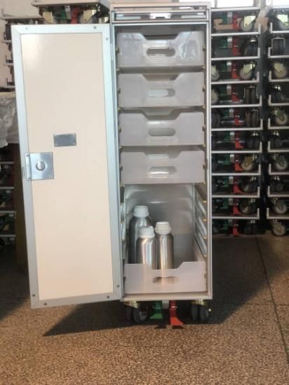 Meridiana航空 イタリア ミールカート フルサイズ 機内カート