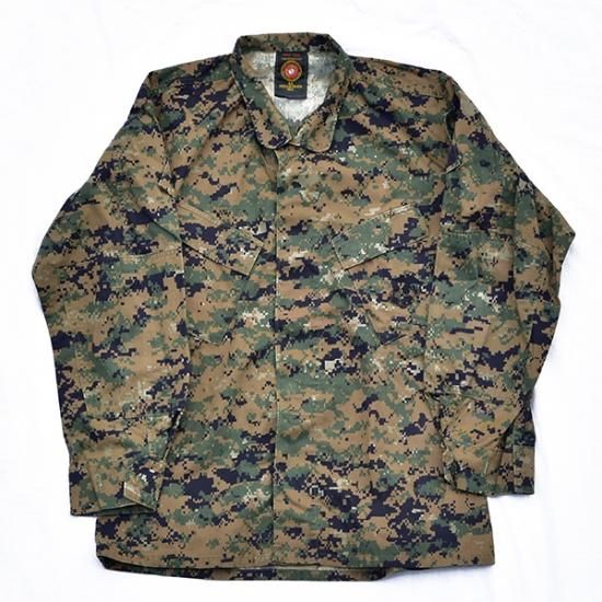 米軍海兵隊MARPATウッドランド迷彩BDU 実物中古極上品 - WOODLAND