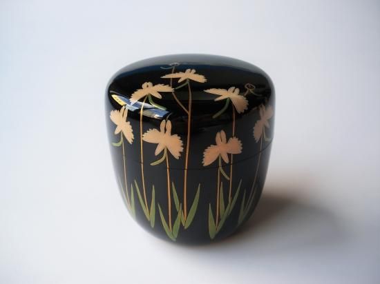 P390棗『二代佐野長寛作』『即中斎書付』『溜塗』『中棗』共箱茶道具