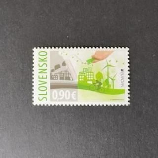 2566 外国切手 バチカン ヨーロッパセプト2種完 未使用 2566 外国切手