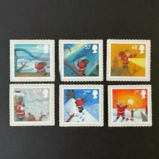 ☆外国切手 イギリス クリスマス 未使用4種完 ☆外国切手 イギリス