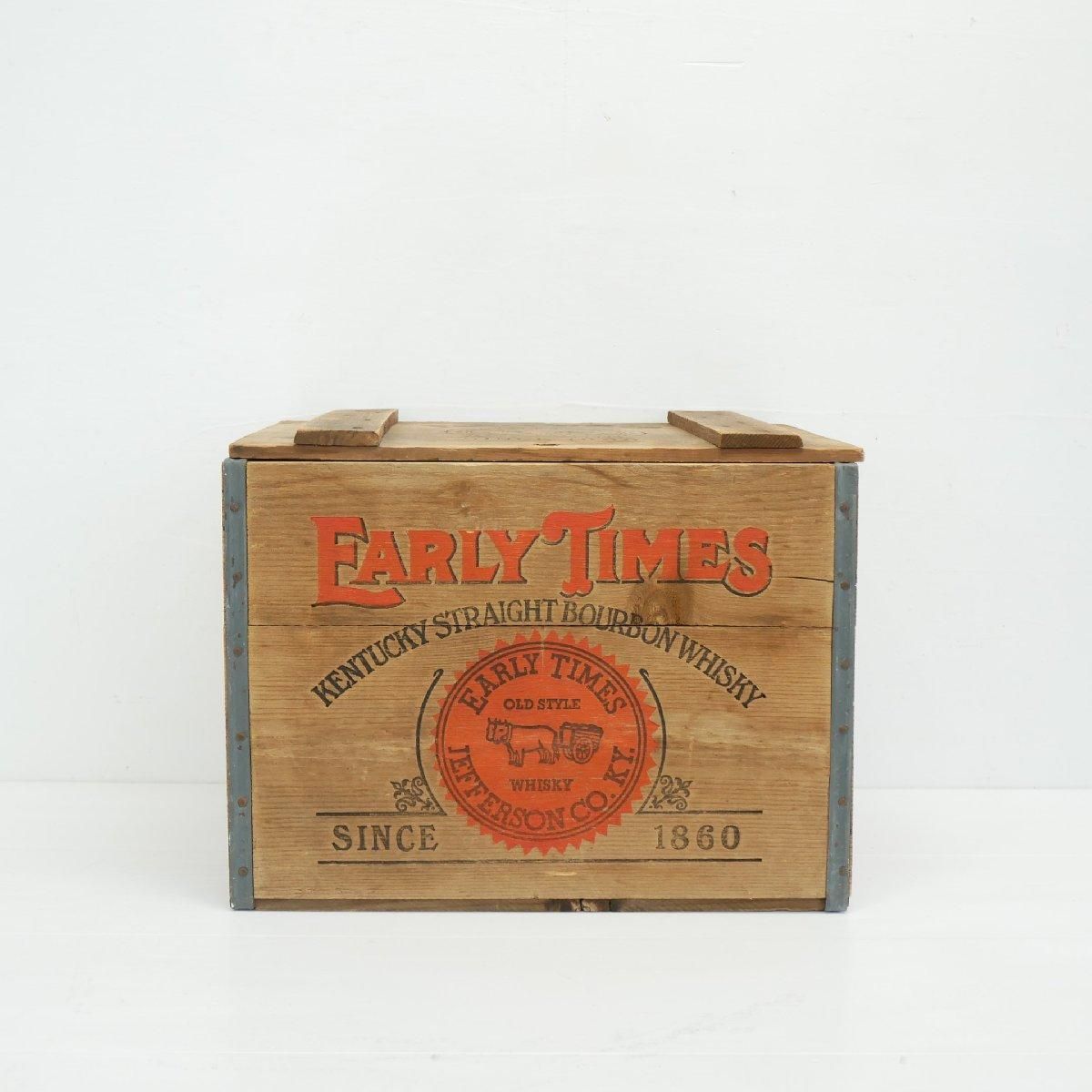 木箱 アメリカ バーボンウイスキー 運搬箱 ウッドボックス