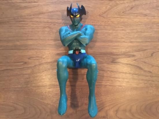 デビルマン ビッグサイズ 約30cm 希少品 座りスタイル ソフビ