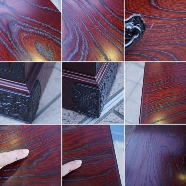 四国高松の伝統工芸 飛鳥工芸家具の欅材 和箪笥です。隅金具をはじめ