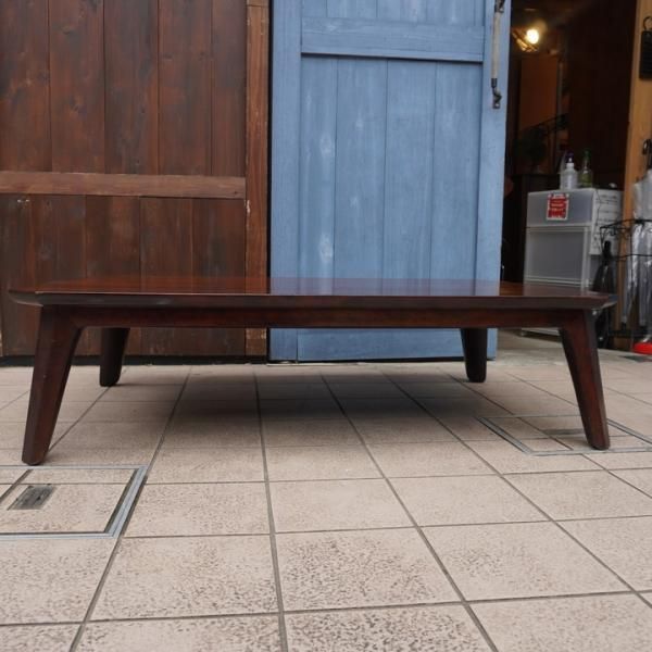 希少 松本民芸家具 ミズメザクラ 天然木無垢材 ローテーブル センター