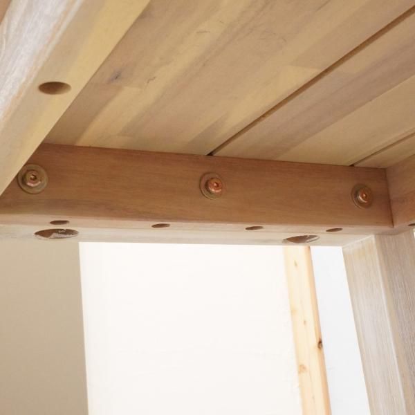 値下げ/unico(ウニコ)の木目を際立たせ、ホワイトウォッシュ塗装が魅力