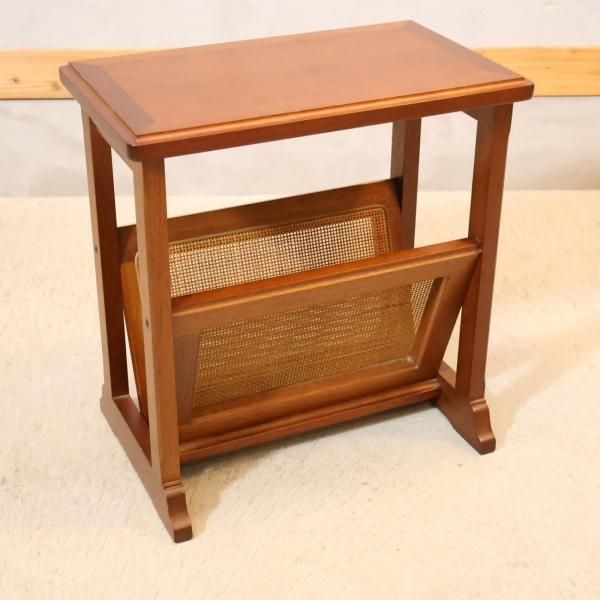 maruni 木製マガジンラック サイドテーブル 地中海シリーズ 【公式通販】