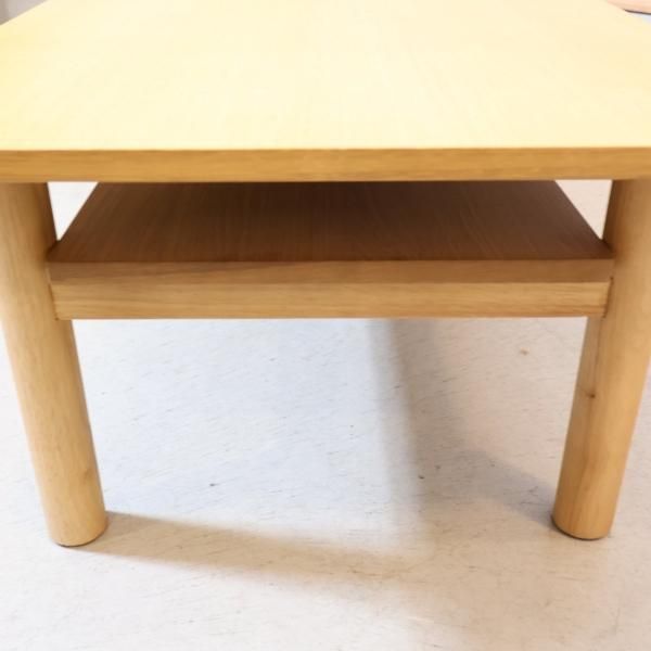 無印良品(MUJI)の人気のオーク材 ローテーブルです！北欧スタイルや和