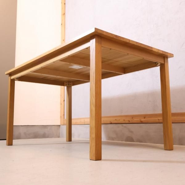 小売業者 無印良品 ダイニングテーブル オーク材 天然木 140cm 無印