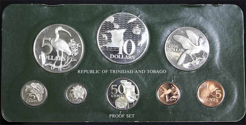 トリニダード・トバゴ 銀製セット トリニダード・トバゴ 銀製セット