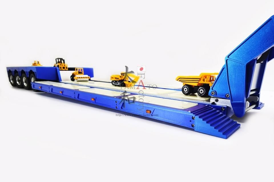 みっちゃんTAMIYAタミヤ1/14 R Cトレーラ16輪低床台車 タミヤ1/14