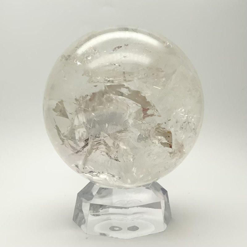 レムリアン水晶(ライモ入り) 丸玉 】 レムリアン 水晶 Lemurian seed