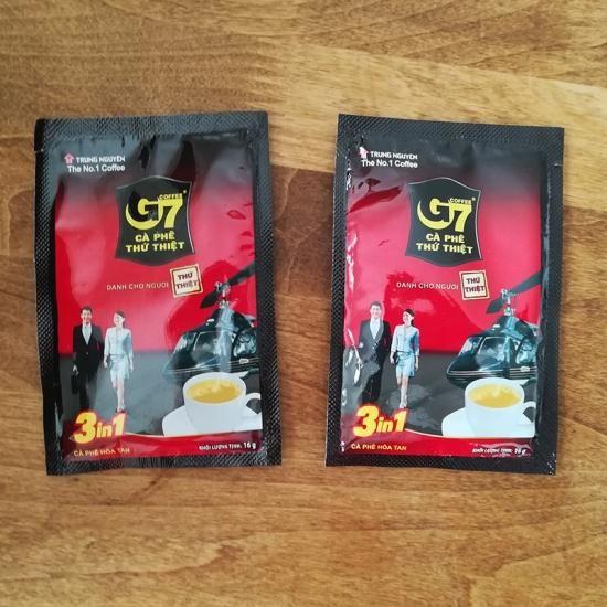 ベトナムコーヒーG7 3in1 50個入り×5袋