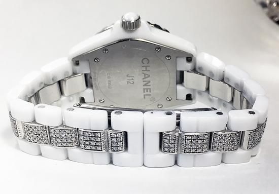 オーダー品】CHANELシャネル J12 メンズ 38mm/41mm ホワイト 天然