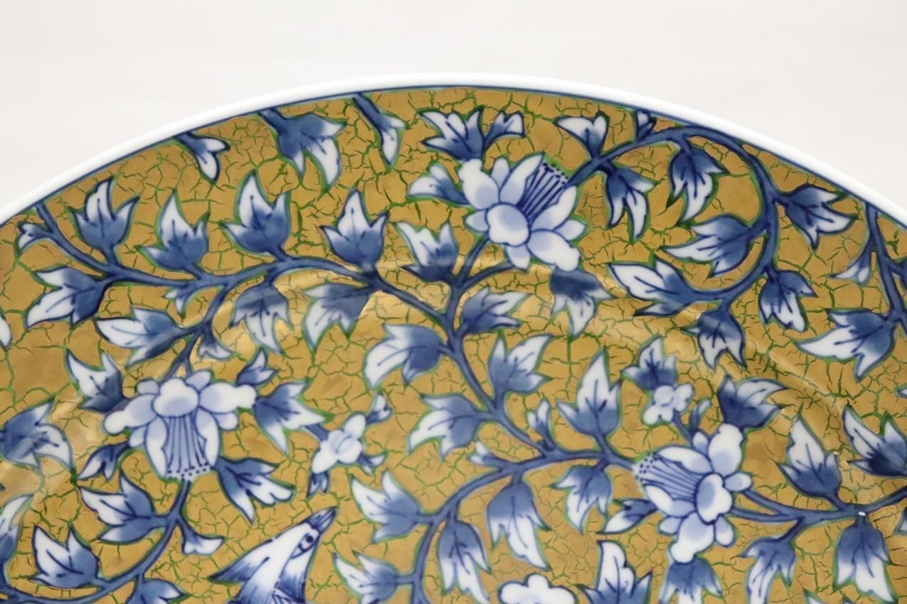 □藤井朱明作 金彩鳳凰皿 - 有田焼の通販サイト 丸兄商社オンライン