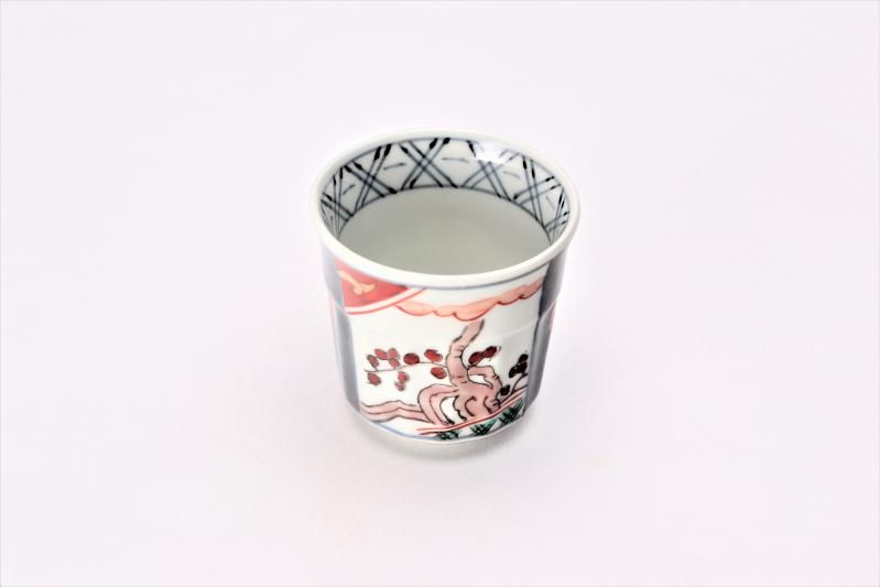 古伊万里青磁盃台