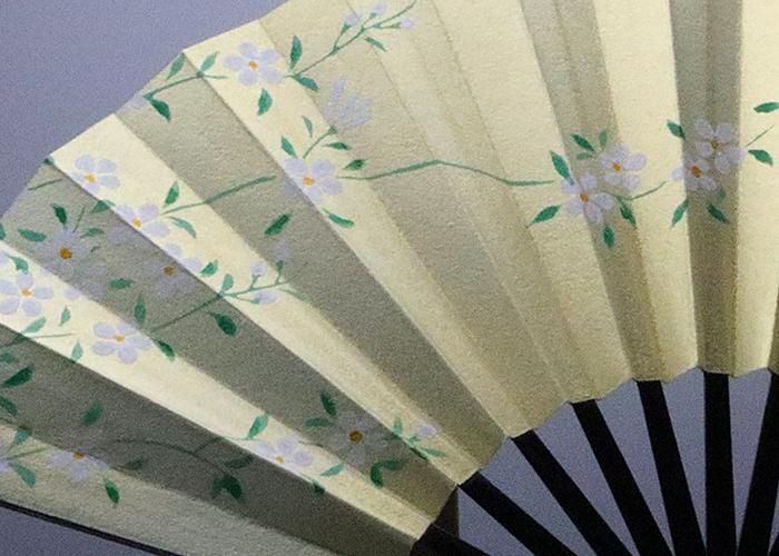 茶席扇 うつぎ | 塗り 宮脇賣扇庵 - 京都富小路の和装小物専門店きねや
