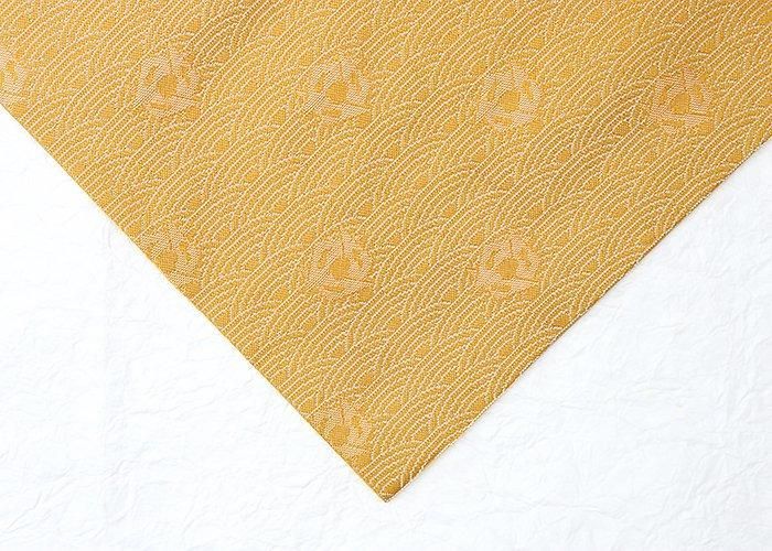 出帛紗 | 惺斎好 波に鱗鶴緞子 - 京都富小路の和装小物専門店きねや