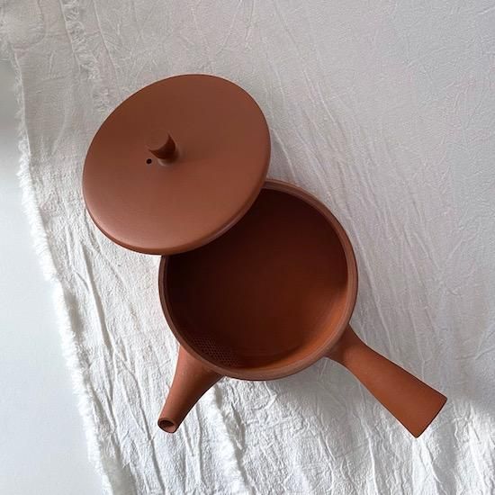 茶道具 茶碗 常滑焼 小西洋平作 ショップ 十二角そぎ切りの練り切り 木