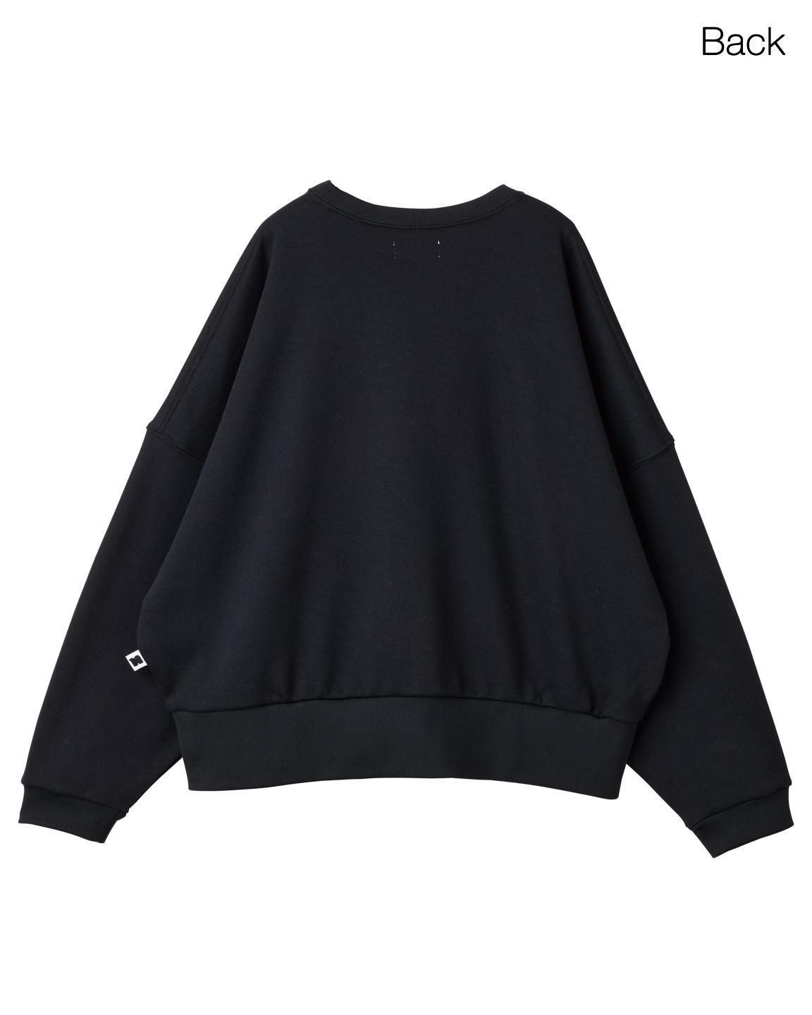 Nissy ブランド naptime 総柄SWEAT-BLACK Nissy ブランド naptime 総柄