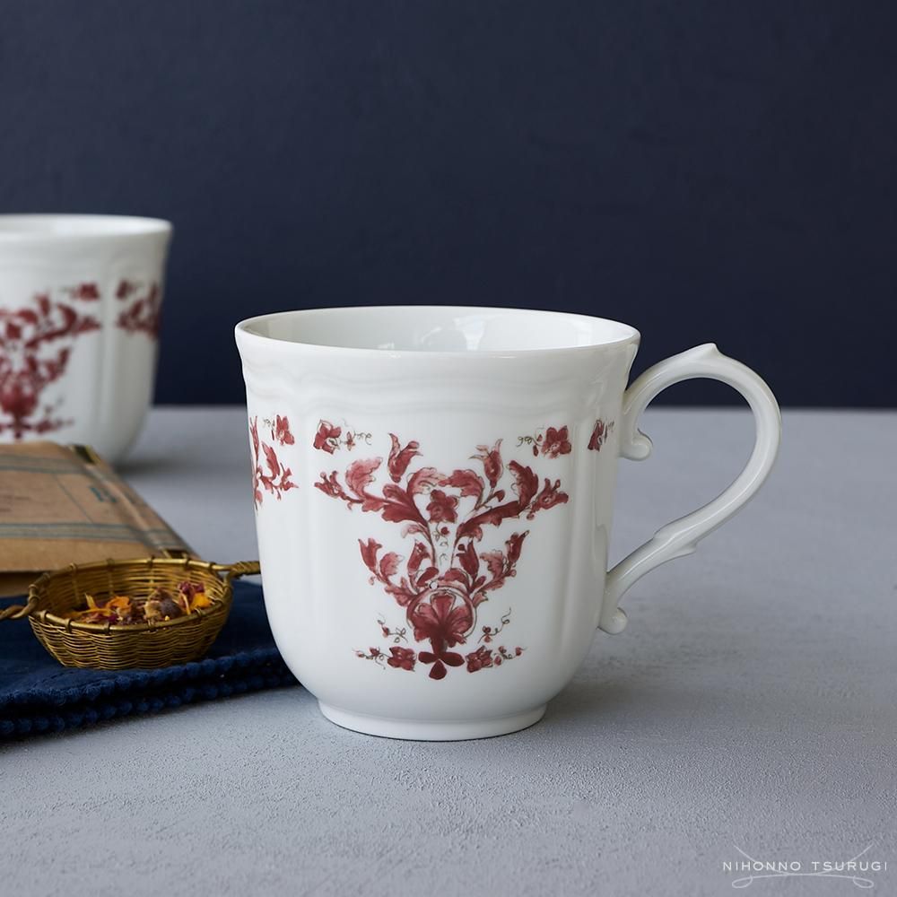 ジノリ 1735（GINORI 1735）バベル ロッソ マグカップ