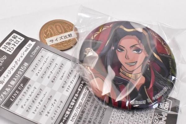 ディズニーツイステッドワンダーランド カプセル缶バッジコレクション