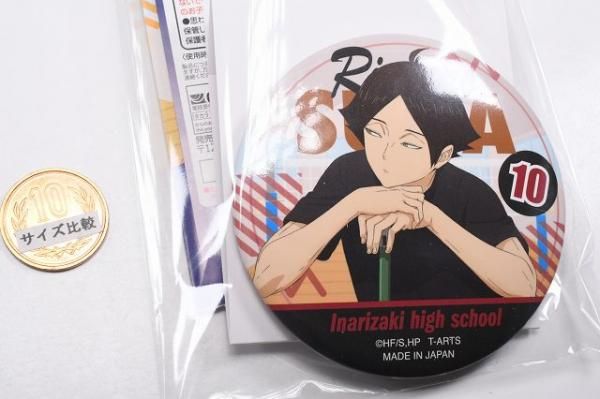 ハイキュー カラパレ バッジ 掃除 100点 角名倫太郎 ハイキュー