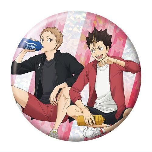 ハイキュー!! 缶バッジビスケット [13.夜久衛輔＆西谷夕]※お菓子は付属