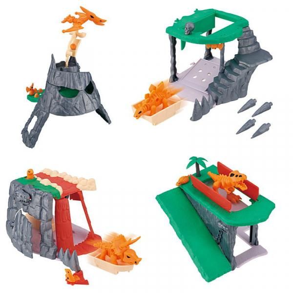 全部揃ってます!!】ほねほねザウルス 秘密基地2025 [全4種セット