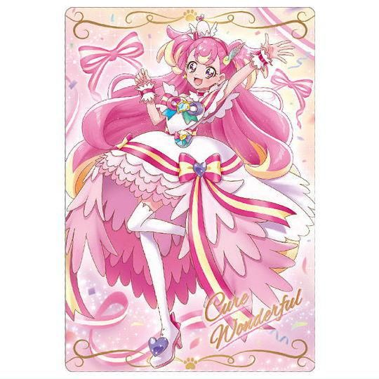 プリキュアカードウエハース10 [1.キュアワンダフル(SR)],バンダイ 食