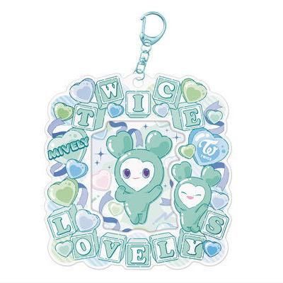 TWICE LOVELYS カードホルダー [6.MIVELY(ハートデザイン)],バンダイ