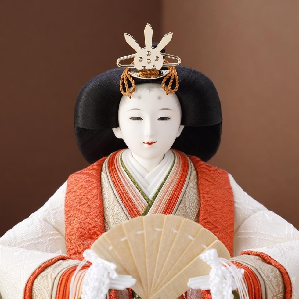 雛人形（ひな人形）「淑」｜清水久遊 親王飾り｜おしゃれでシンプル