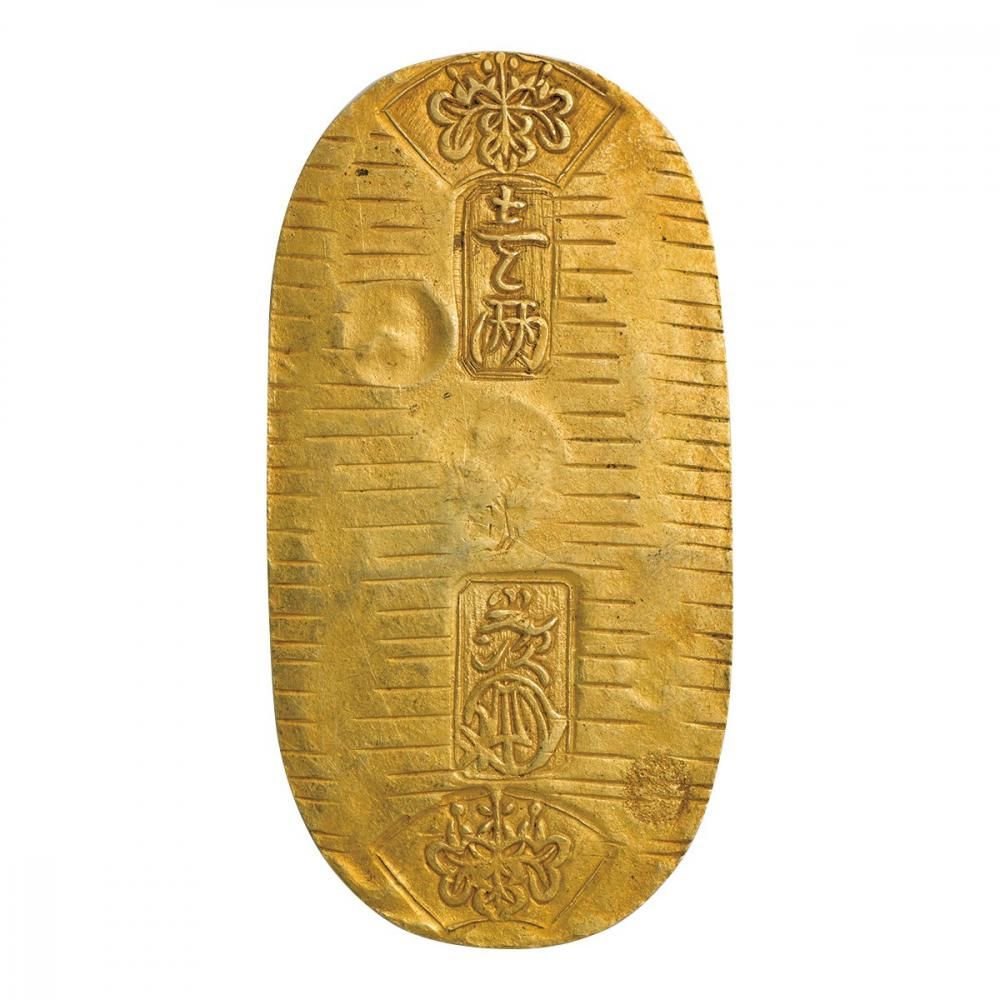 文政丁銀 170g 鑑定書付き 秤量貨幣 古銭 文政丁銀 161g | 明治