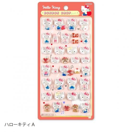 ネコポス対応】サンリオ・ボンボンドロップシール ハローキティA