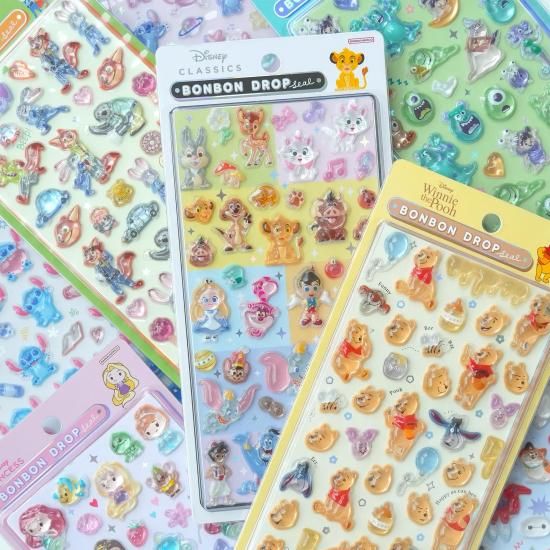 ネコポス対応】ボンボンドロップシール モンスターズ・インク