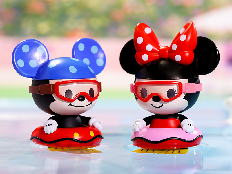 POPMART Disney ミッキー＆ミニー 2つ キーホルダー POPMART Disney