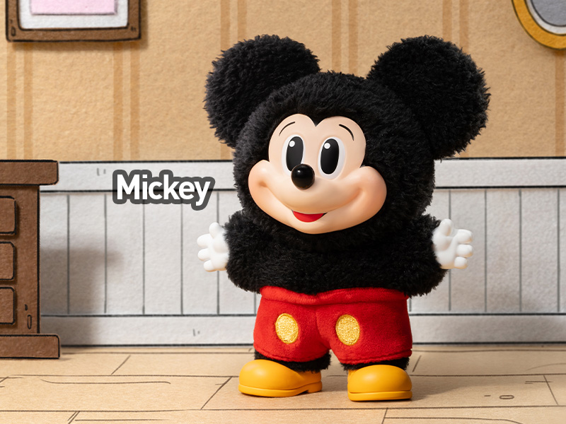 POPMARTディズニーぬいぐるみキーチェーンアソートBOX（8個入