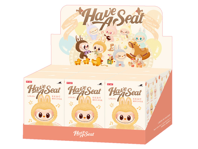 LABUBU THE MONSTERS Have a Seat ぬいぐるみ