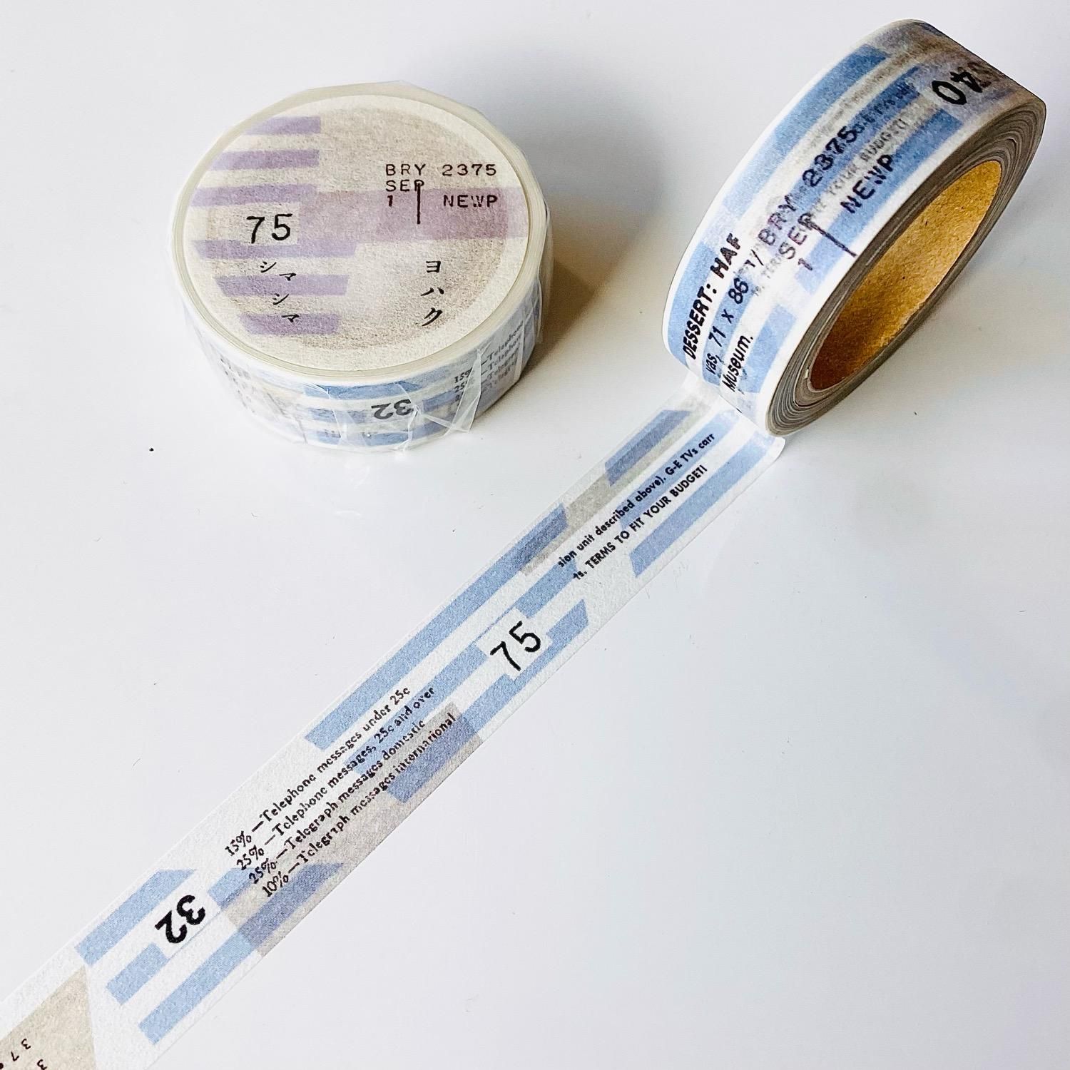 ヨハク マスキングテープ シマシマ Y-006