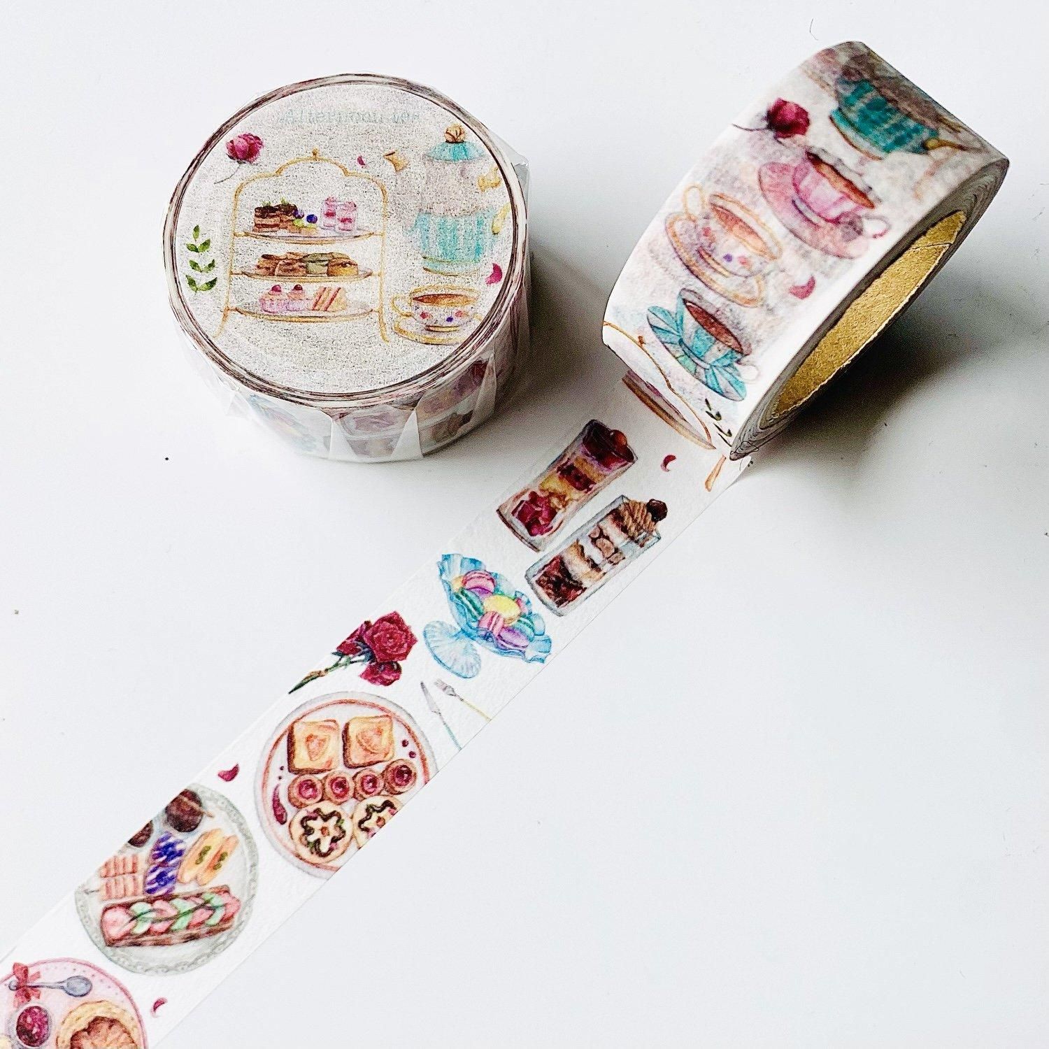 & colors ゆゆう マスキングテープ アフタヌーンティーセット YY-070