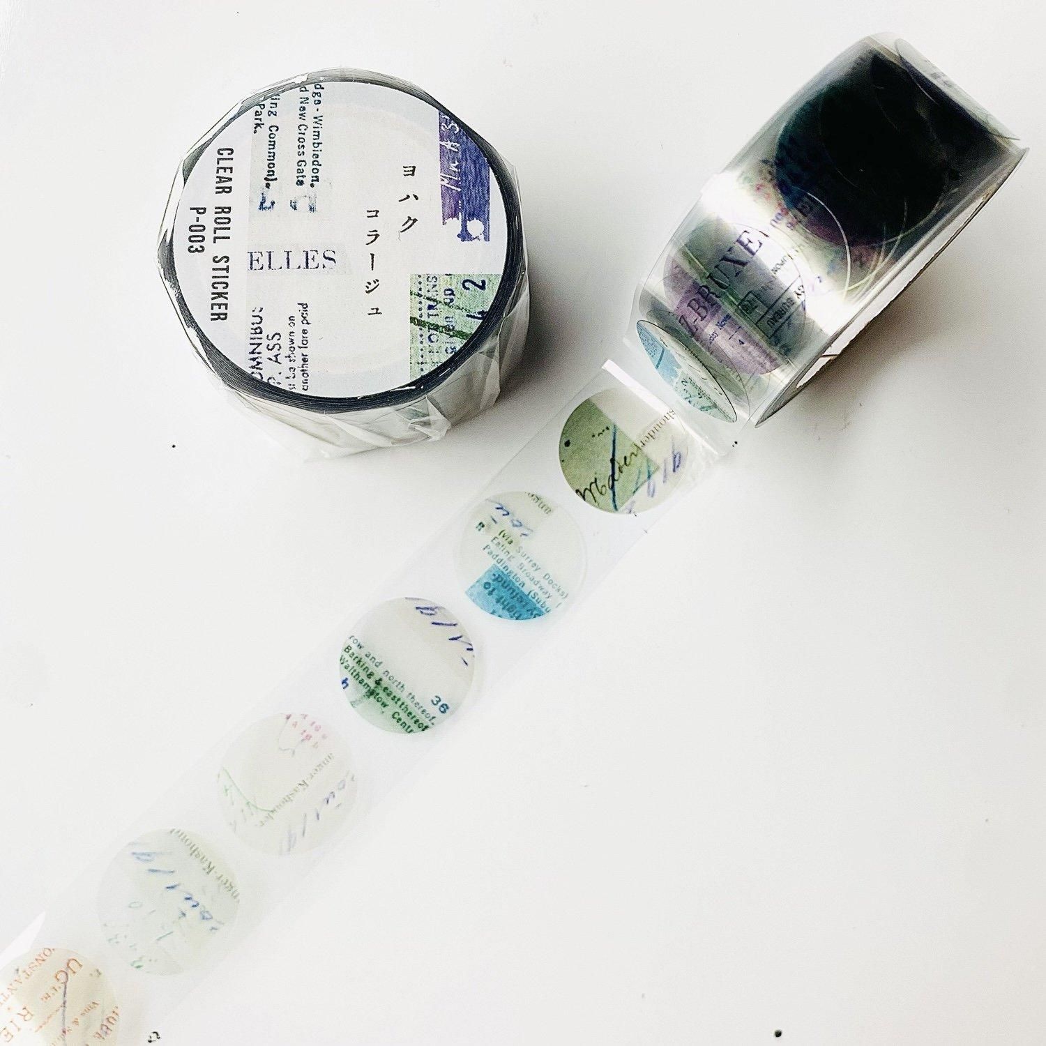 週末限定値下げaromantic様 新作 ロールシールPETテープ メモ カード