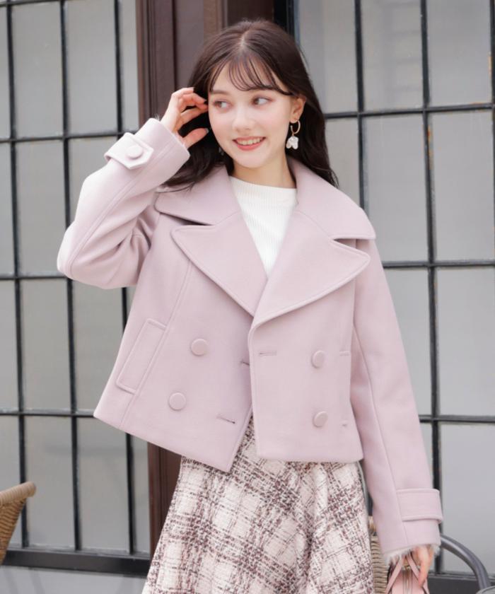 ノーブル MANTECO オーバーショートコート MANTECOオーバーショート