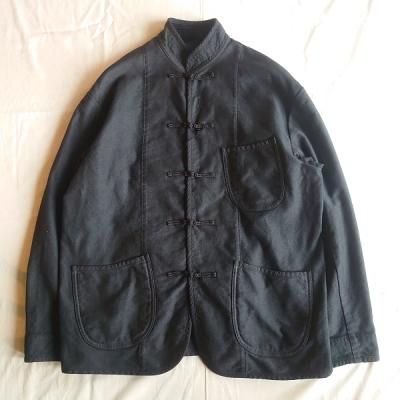 PORTER CLASSIC・ポータークラシック】MOLESKIN CHINESE JACKET - JAM