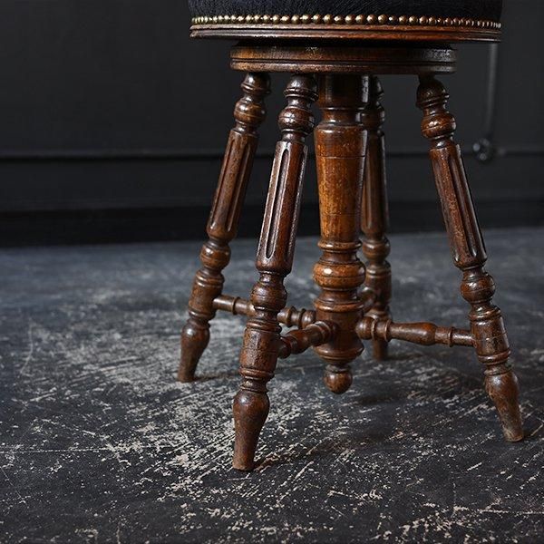 アンティーク スツール・14/フランス アンティーク家具 椅子 【Sibora】