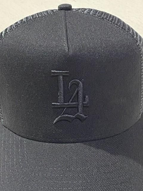 STAMPDスタンプドLA STRUCTURED トラッカーキャップ black- 夜型大型