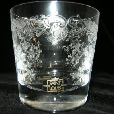 SAINT LOUIS クリスタルガラス グラス 6個セット アンティーク