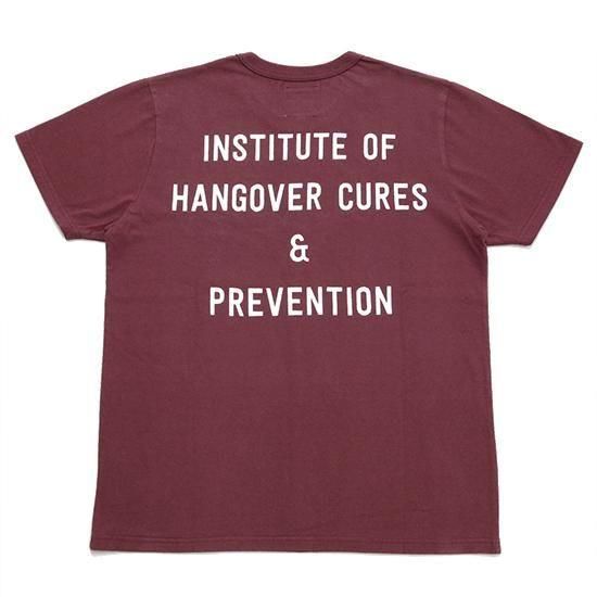 タコマフジ｜NO MORE BEER REISSUE TEE (バーガンディ)