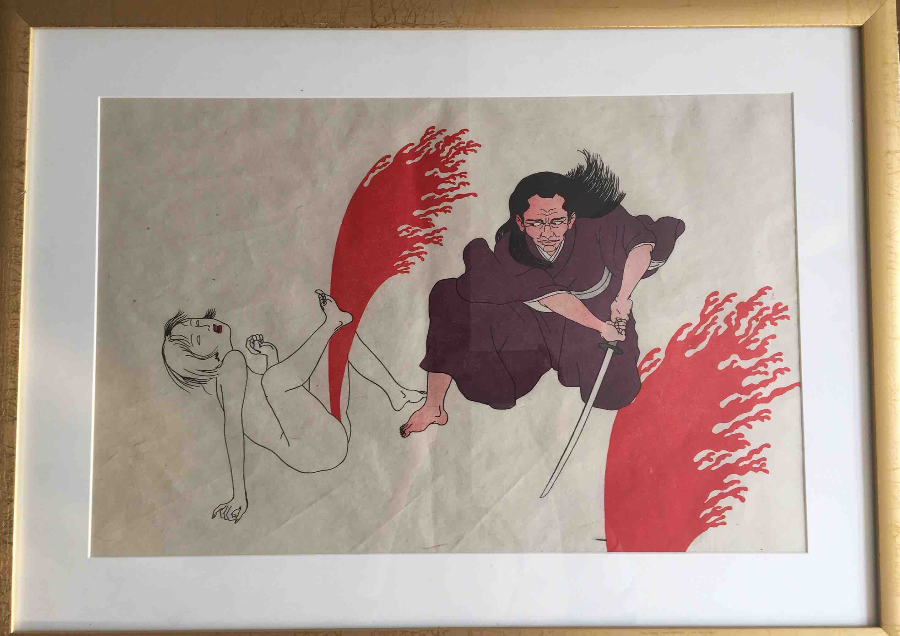 佐伯俊男 肉筆画 原画