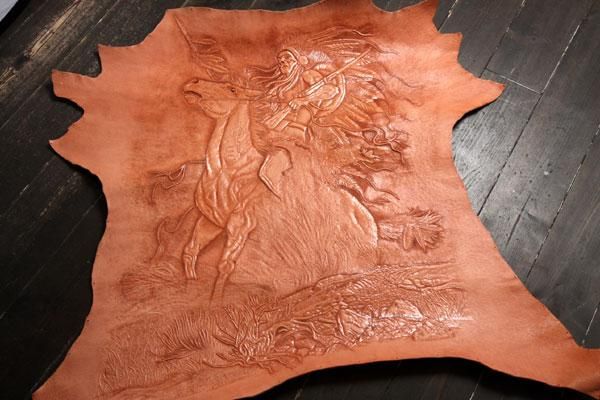 男の革小物 レザーカービング編 - レザークラフト商品・道具・材料の